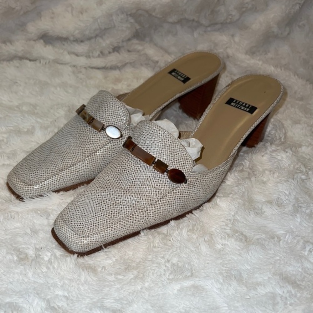Stuart Weitzman Mule Heels
